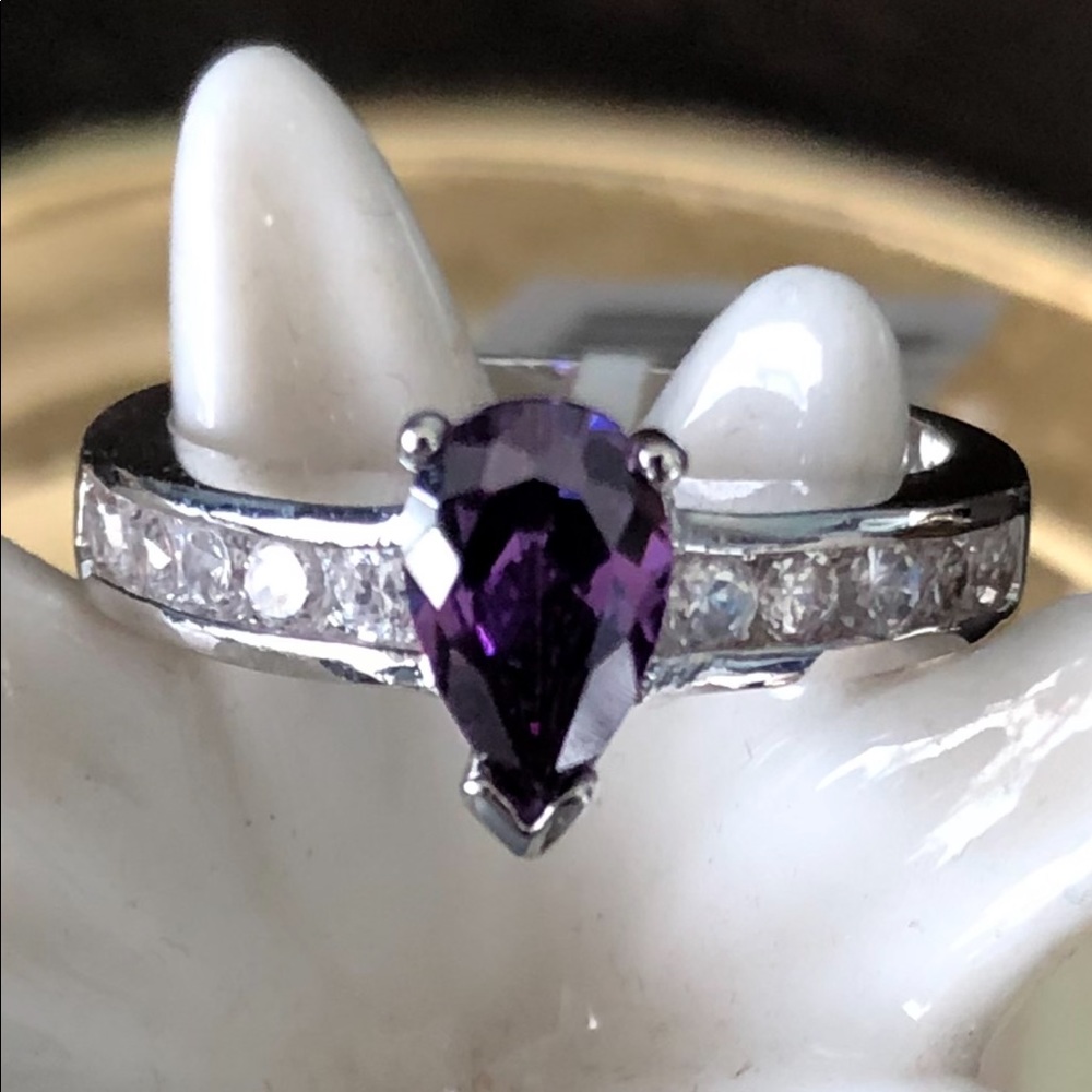 Purple Gemstone Ring